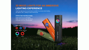Fenix E06R Pro - Lanternă EDC Flat - 1600 Lumeni - 160 Metri - Black